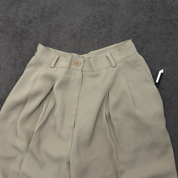 Vintage RENFREW Dressing Women's Pants Size 8 Beige High Waisted Tapered - Picture 11 of 14